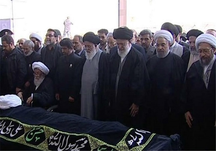 خادم خورشیدو امین ولایت در جوار امام هشتم آرام گرفت
